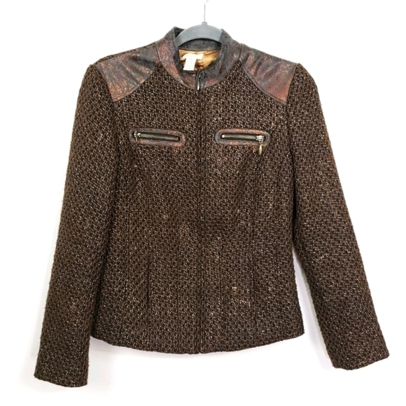 Chico dual zip front chest pocket chico size 0 - Picture 2 of 7